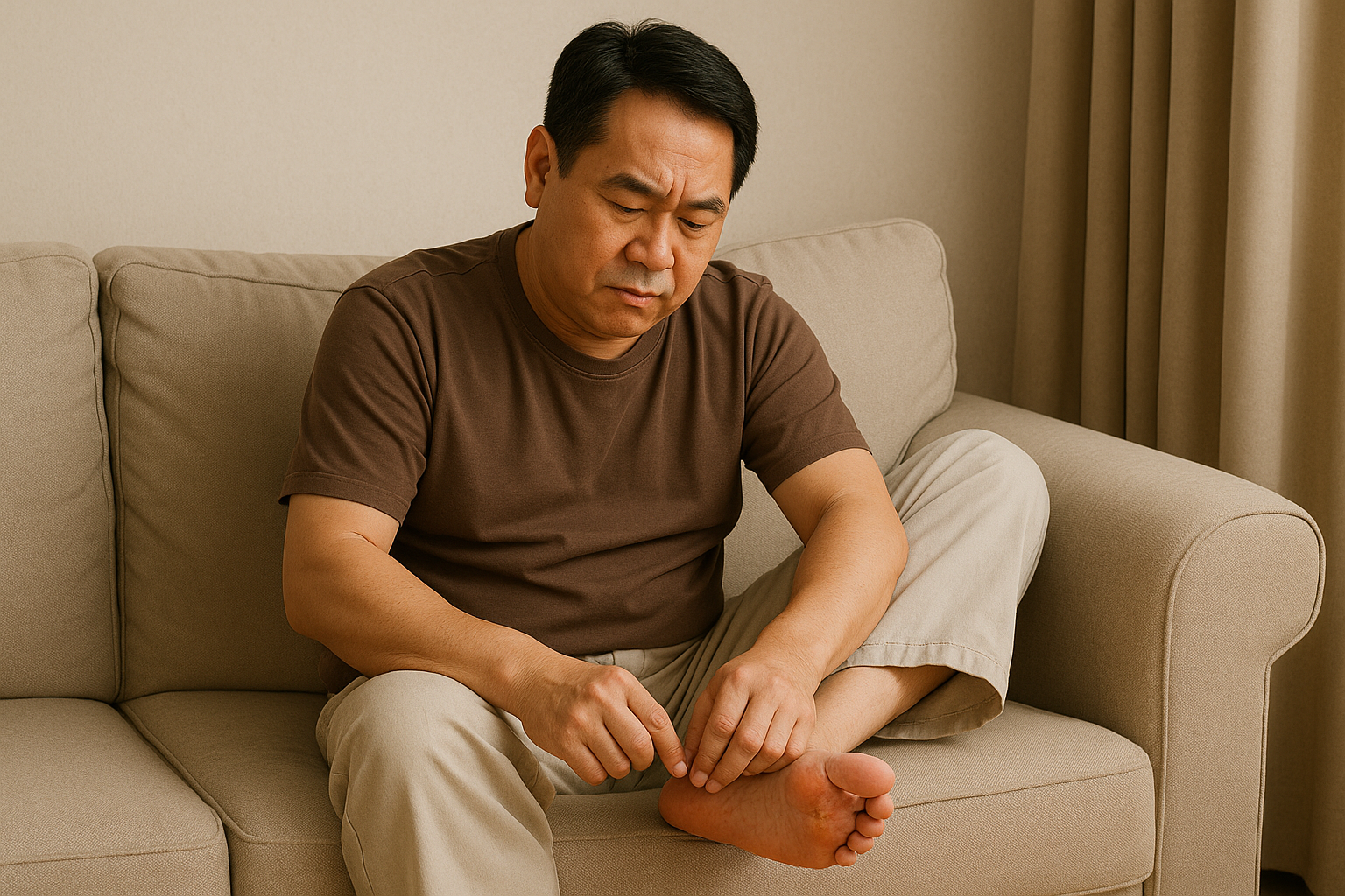 무좀, 방치하면 발톱 빠집니다 — 여름철 무좀 관리법